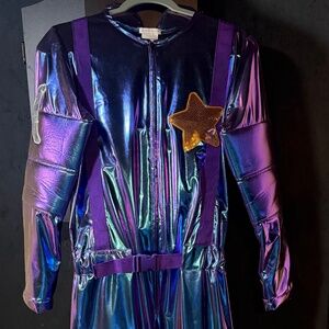 Adult Light Up Cosmic Sparkle Astronaut Costume